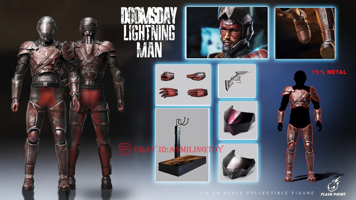 1/6 Flashpoint Studio Doomsday Lightning Man Action Figure 1/6 Flashpoint Studio Doomsday Lightning Man Action Figure