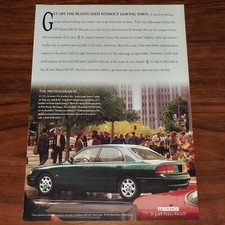 MAZDA 1993 626 ES PRINT AD MAGAZINE ADVERTISEMENT SEDAN OFF THE BEATEN PATH