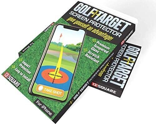 Golf target screen protector iphone reference point for golf games - Afbeelding 1 van 4