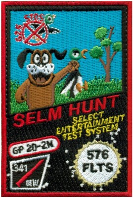 USAF 576th FLIGHT TEST SQUADRON   GIANT PACE 20-2M PATCH