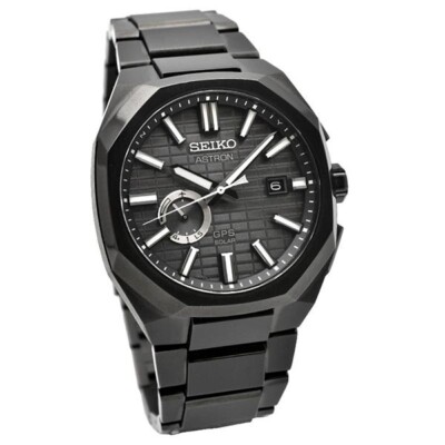 SEIKO Astron SBXD015 Nexter BK GPS Titanium Radio Solar Watch Made