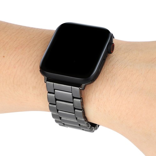 Ceramic Link Bracelet Band for Apple Watch 10 9 8 7 6 SE 40/44/41/45/42/46/49mm - Picture 16 of 18