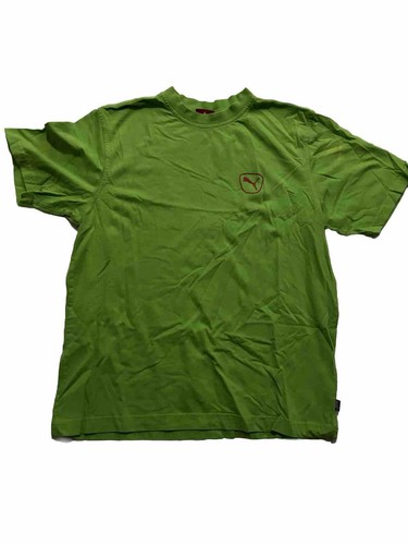 Puma, Vintage Puma Size Large Green T Shirt Lime Green VTG Tee Men’s
