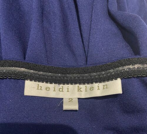 Heidi Klein Maxikleid blau Bandeau trägerlos ärmellos lang Resort Wear 2/M - Bild 7 von 7