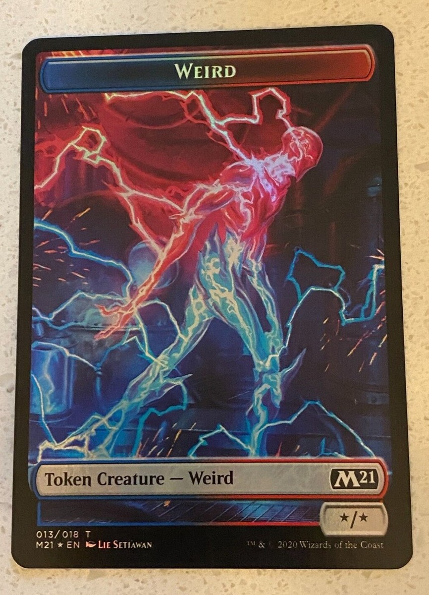 MTG Magic the Gathering M21 Core Set Token Foil Pirate