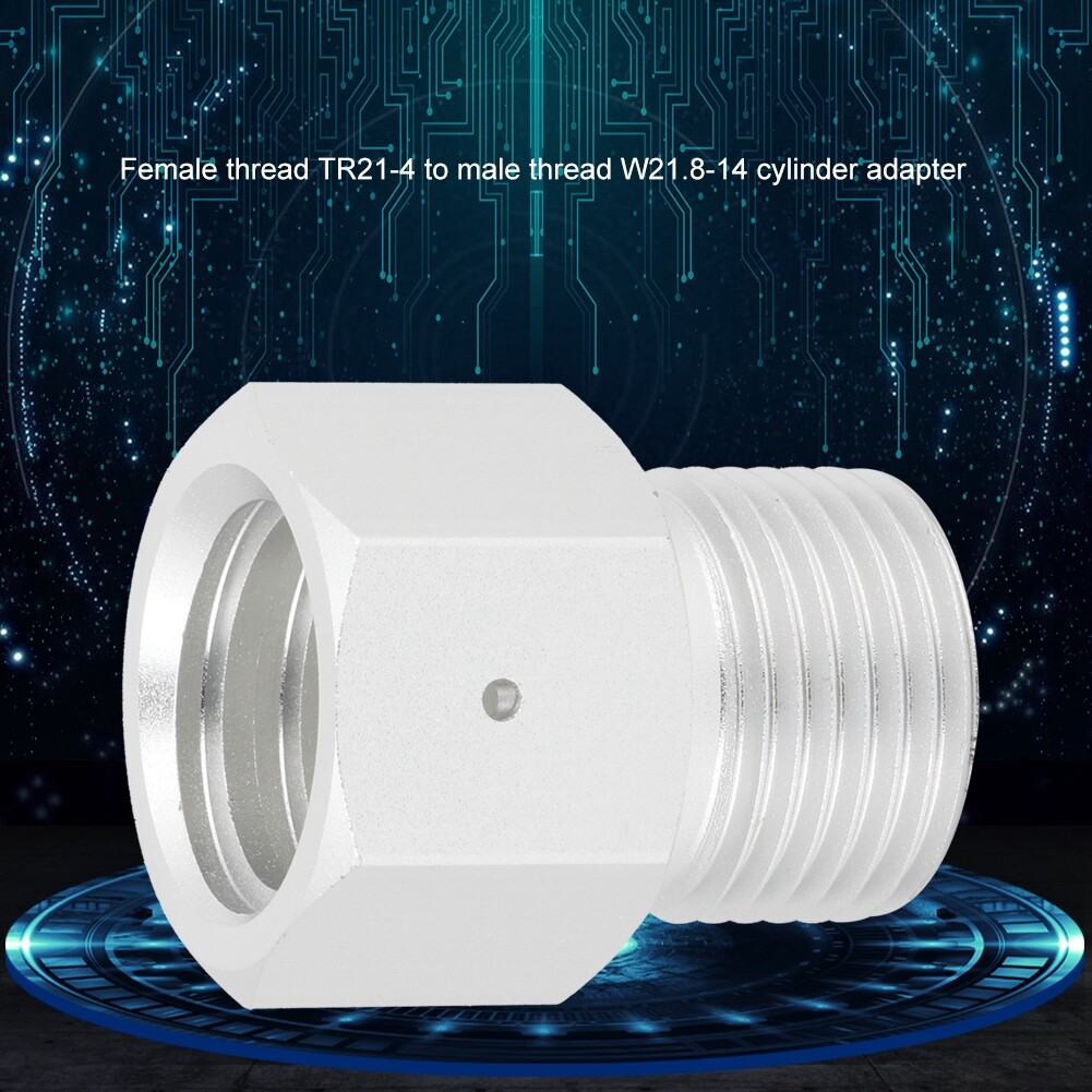 Adaptateurs En Laiton R134A W21.8 Vers SAE 1/4 - Lot De 3 Pour Climatisation Auto - Conversion R12/R134A - 5