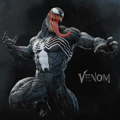 Marvel - Venom (Scale RESIN 3D PRINTED garage kit figure UNPAINTED)
