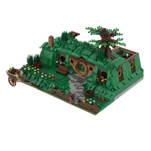 Bag End Iconic Tavern Cave Model with Interior Building Brick Toys MOC Block Set - Picture 7 of 7