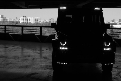 LED Tagfahrlicht Licht Chrom für Mercedes G W463 89+ G65 Design - Afbeelding 9 van 9