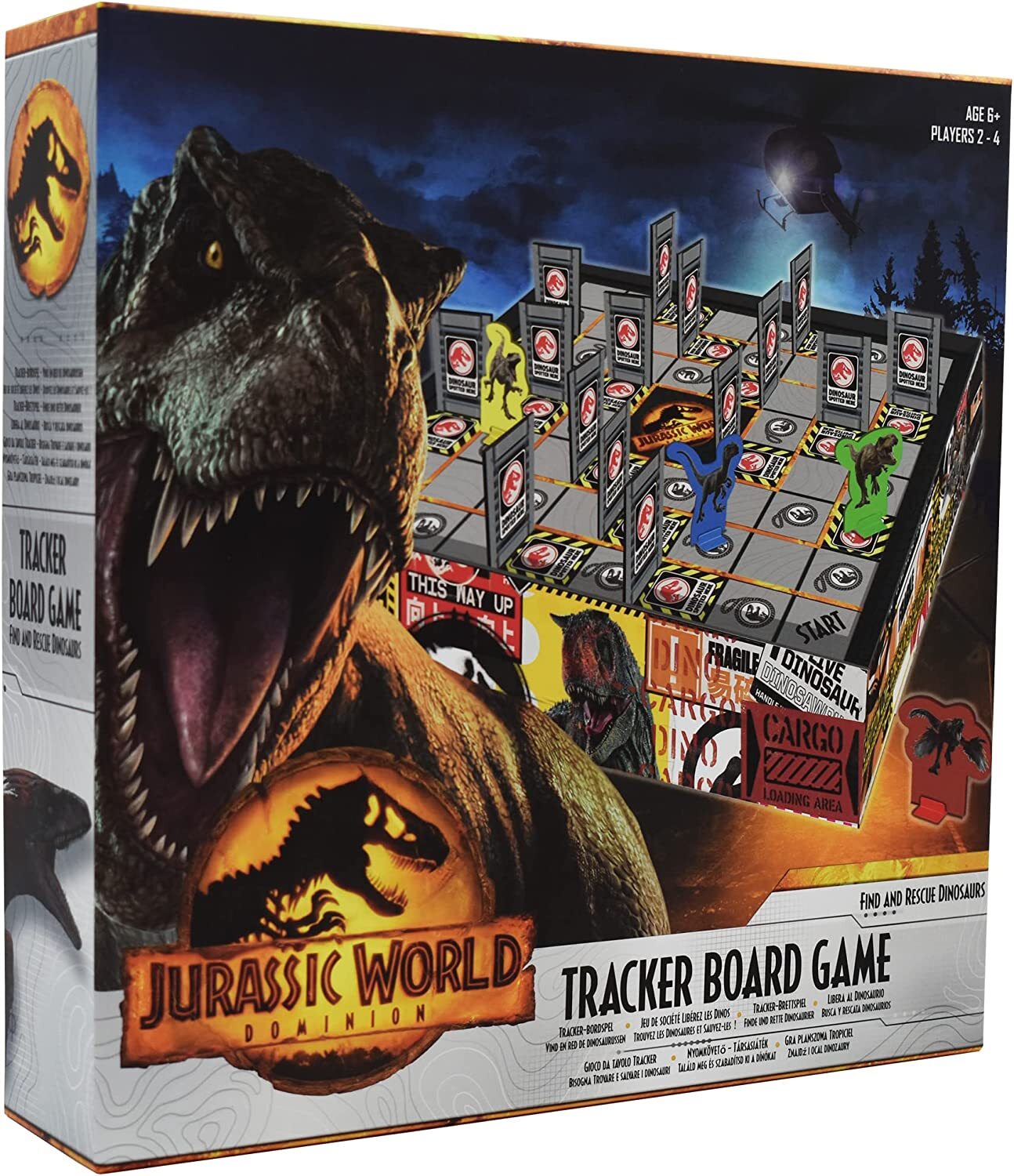 Jurassic World Dominion Tracker Board Game Brand New & Sealed