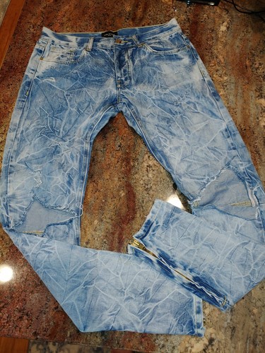 Pocket Ankle Zip Distressed 32x32\