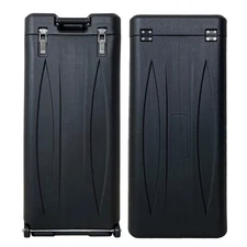 Trade Show Hard Travel Case with With silent wheels and handle for Banner Stand