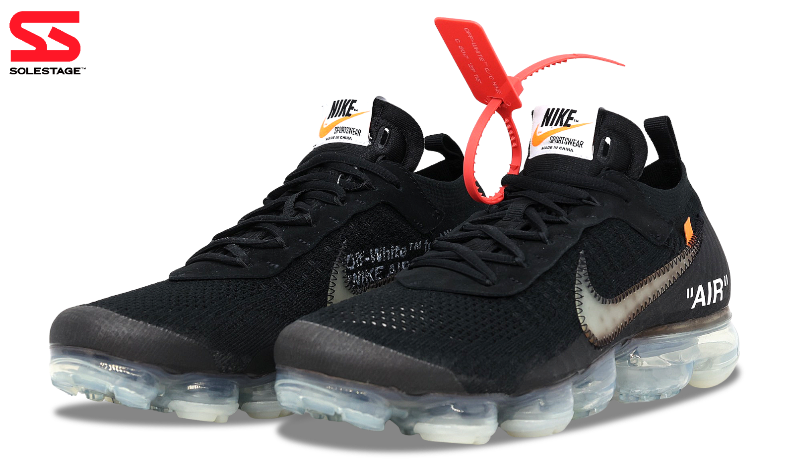 OFF WHITE X NIKE Nike Air VaporMax x OFF WHITE Part 2 Nero (AA3831 002) Uomo Taglia 5 12