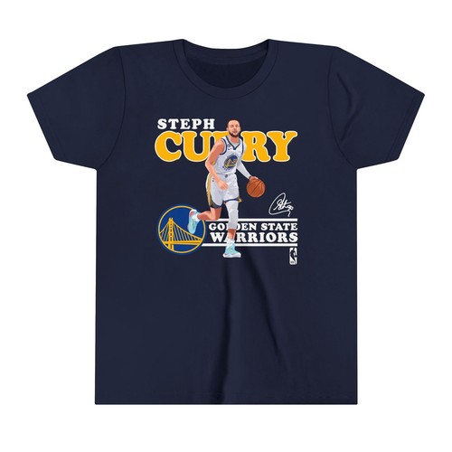 Steph Curry Golden State Warriors Youth Boys Kids Premium Blend Graphic T-Shirt - Picture 13 of 13
