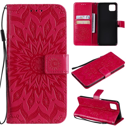 Retro Embossing PU Leather Wallet Case Phone Cover for Samsung S20 FE A23 4G A03 - Picture 18 of 20