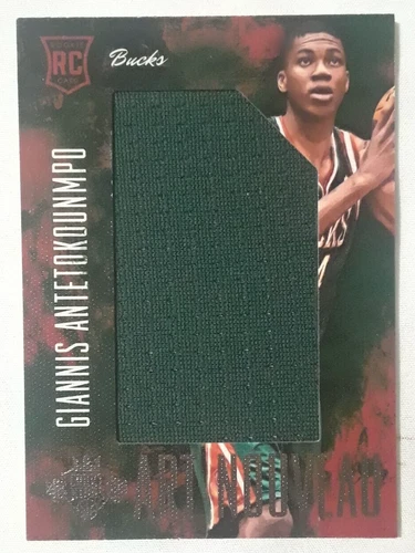 2013-14 Panini Court Kings Art Nouveau /325 Giannis Antetokounmpo rookie patch