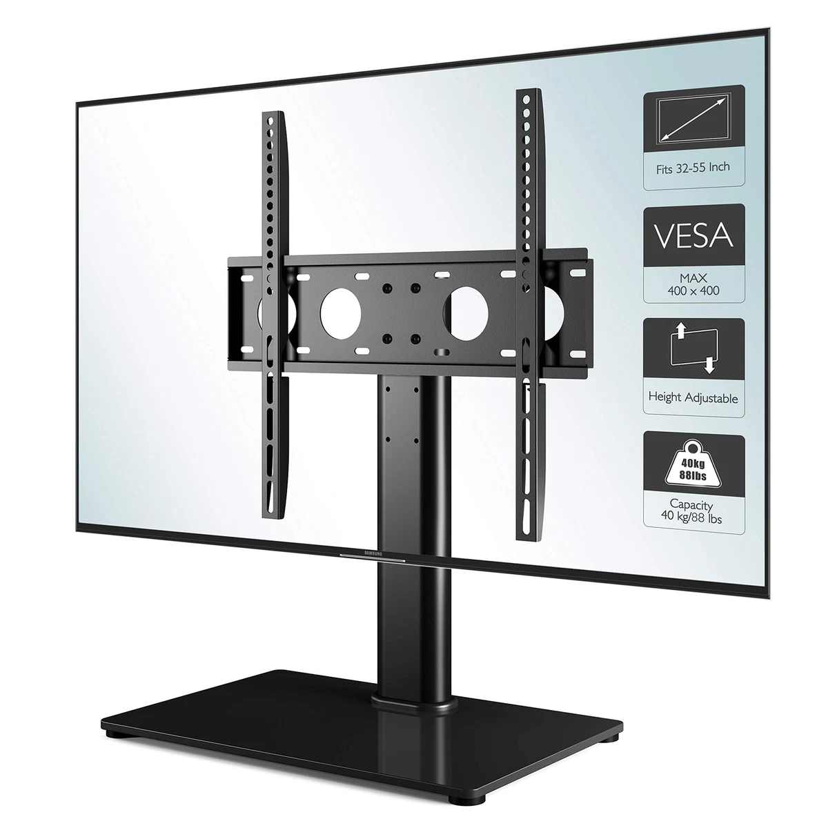 Table top pedestal tv sales stand