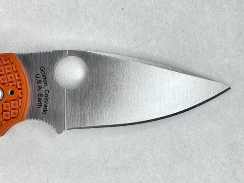 RAR Spyderco Native 5 Lightweight Burned Orange FRN Rex 45 C41BORE5 Sprint Run - Bild 5 von 11