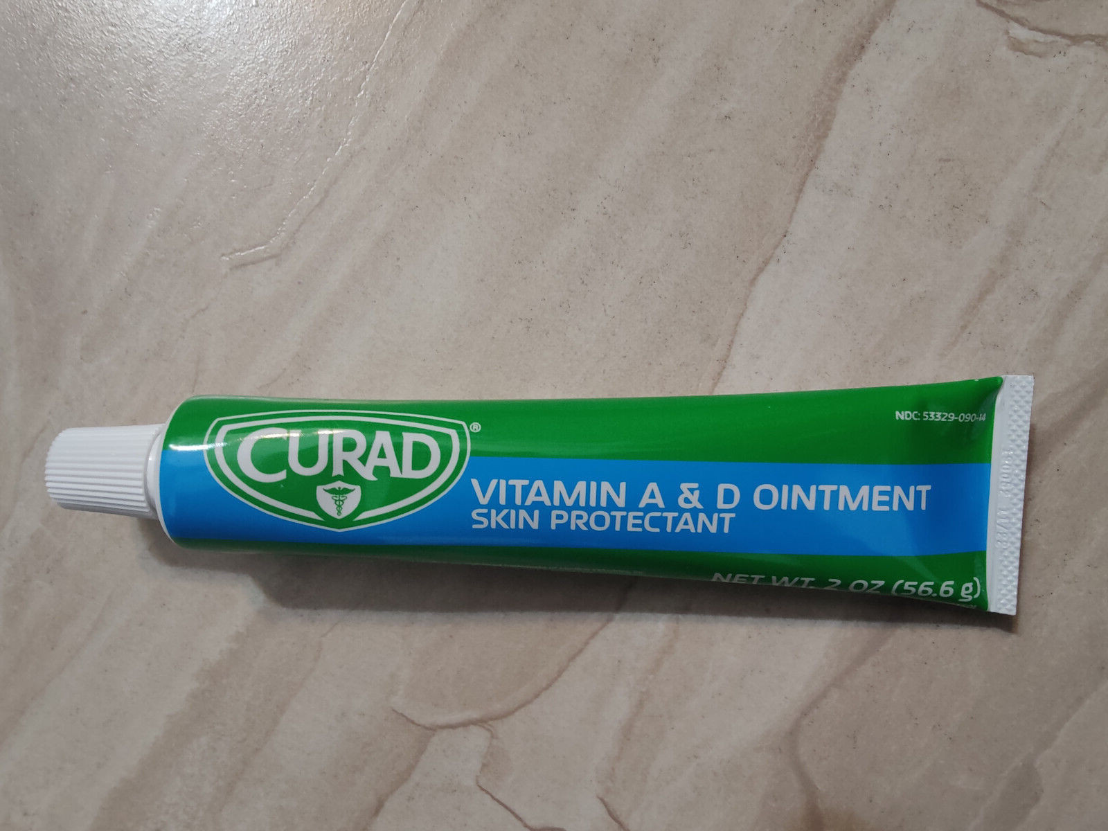3 CURAD Vitamin A&D Ointment 2oz Tube Soothe Protect Moisturize Free