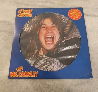 【ボブ・ディズリーのサイン入】Ozzy Osbourne/Mr.Crowley ボブ・ディズリーのサイン入】Ozzy Osbourne/Mr.Crowley
