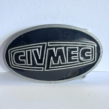 Vintage Belt Buckle Civmec Heavy Engineering Construction Maintenance