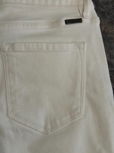 NWT KanCan Womens sz 11/29 Denim High Rise Ankle Skinny Pants White - Picture 6 of 6