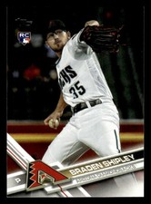 2017 Topps #15 Braden Shipley Rookie Card Arizona Diamondbacks