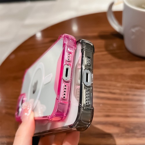 Für iPhone 14 Pro Max 14Plus 12 13 11 Magnet MagSafe Stoßfest Klar TPU Hülle - Bild 4 von 18