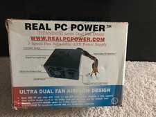 Real Pc Power 3 Speed Fan Adjustable Atx Power Supply 