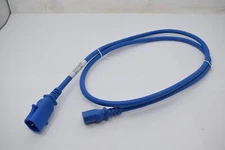 NEW P-Lock 614130-750502 5 Feet Blue Locking Power Plug Cord