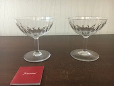 24 coupes à champagne modèle Cassino en cristal de Baccarat (prix à la pièce)