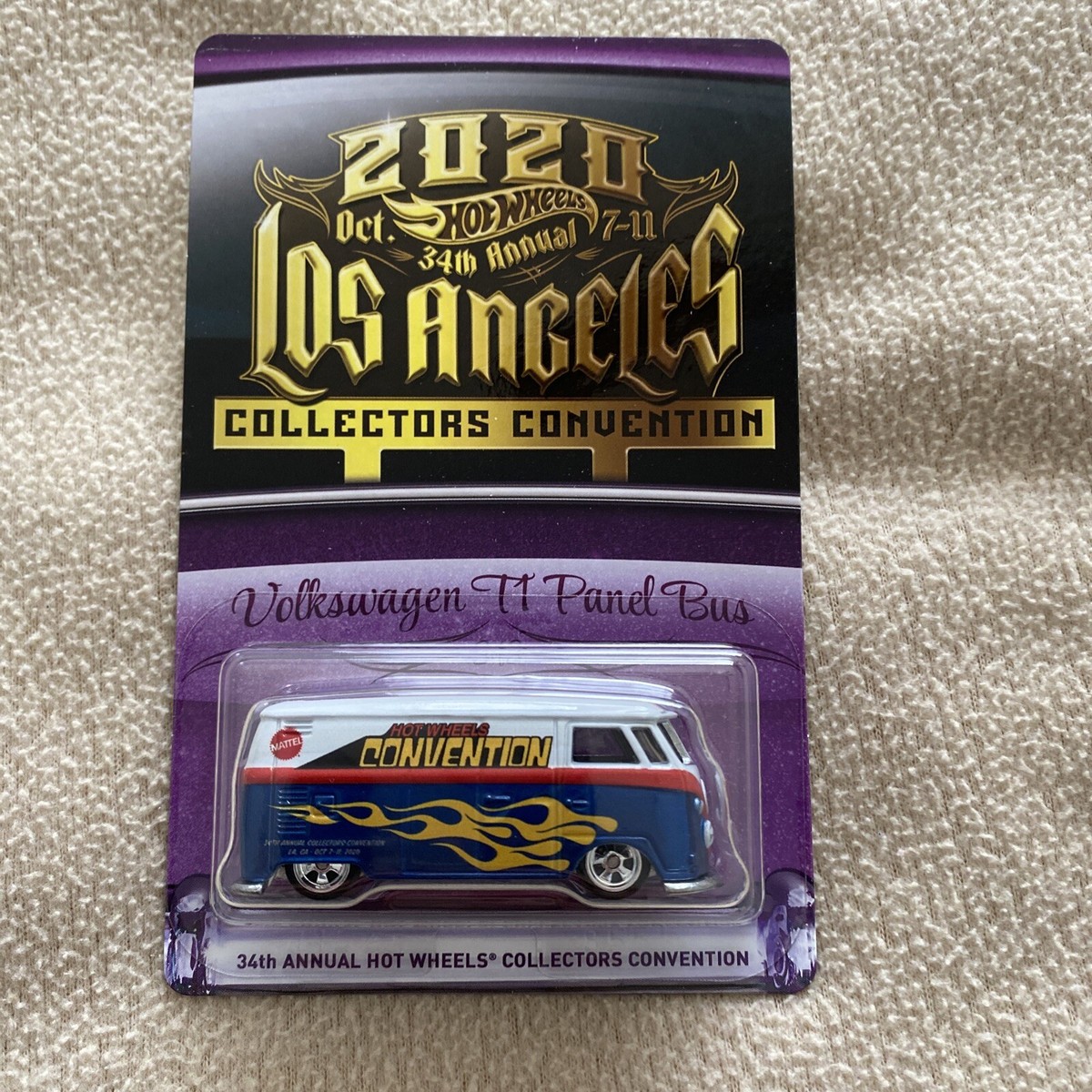 ホットウィール 2020コレクターズコンベンション VW T1パネルバス Hot Wheels 2020 LA 34th Convention Volkswagen T1 Panel Bus