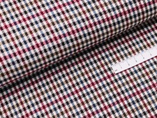 Schottenkaro Karo Stoff Glencheck kleine Karos BORDEAUX PETROL EUR 13,98/m