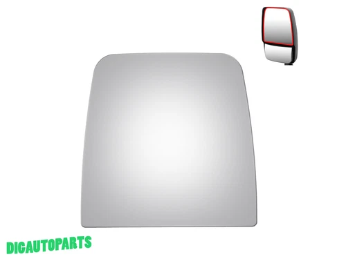 Upper Mirror Glass for 03-16 Chevrolet Express 1500 2500 3500 Driver Left Side