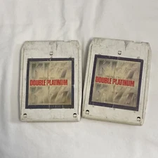 KISS ( 1978 8-TRACK Tape NBL-87100) DOUBLE PLATINUM   VOL 1 WHITE VOL 2 WHITE