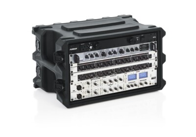 Gator G-PRO-6U-13 Pro Series Molded Mil-Grade Shallow Rack Case 6 Space 13'' Deep