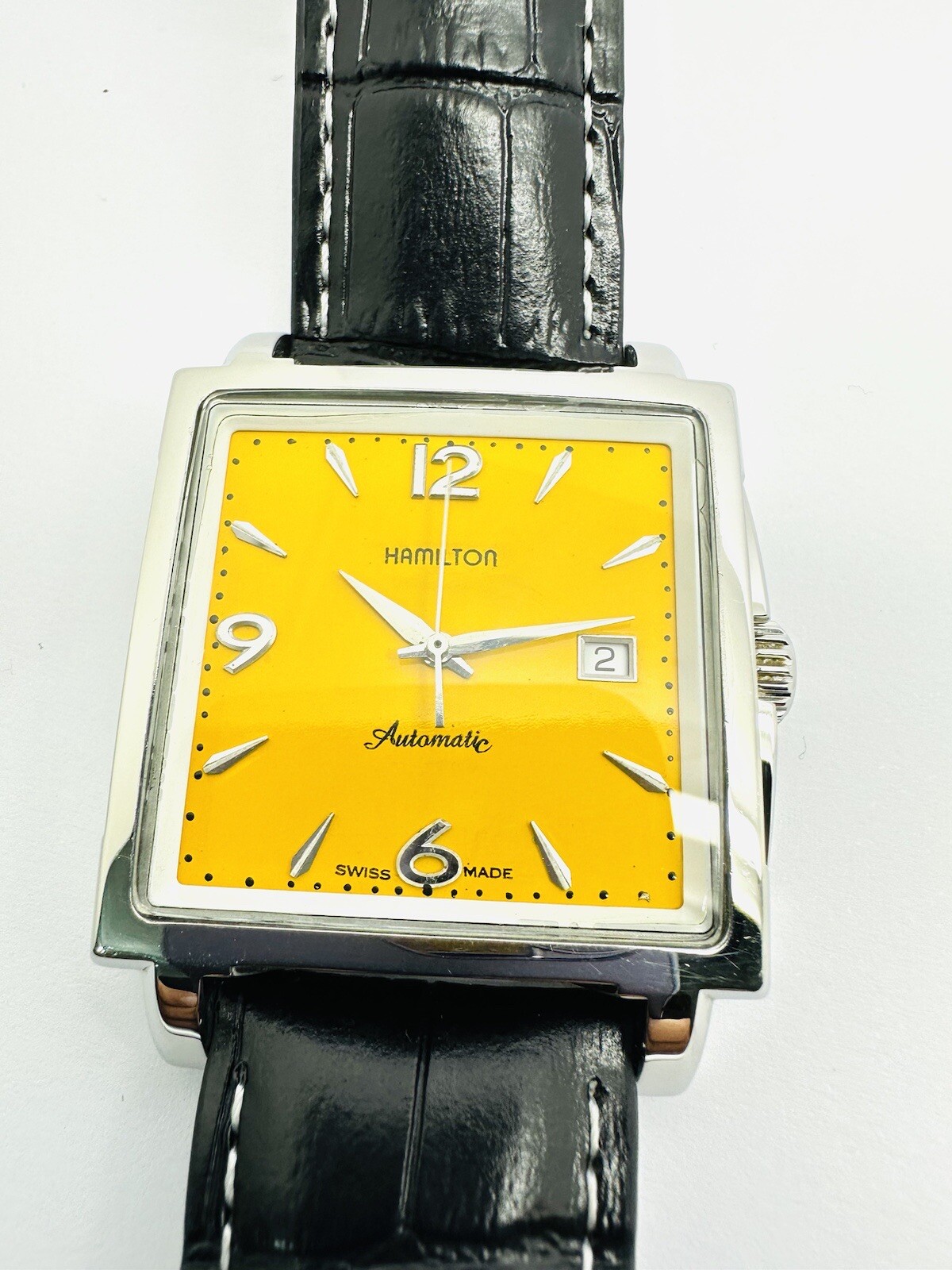 Hamilton Automatic Date Stainless Steel 38mm Men's Wrist Watch. eBay