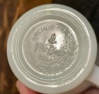 3" ANCHOR HOCKING Fire King With Puppy Flag & Fire Helmet Milk Glass Coffee Mug — photo 2