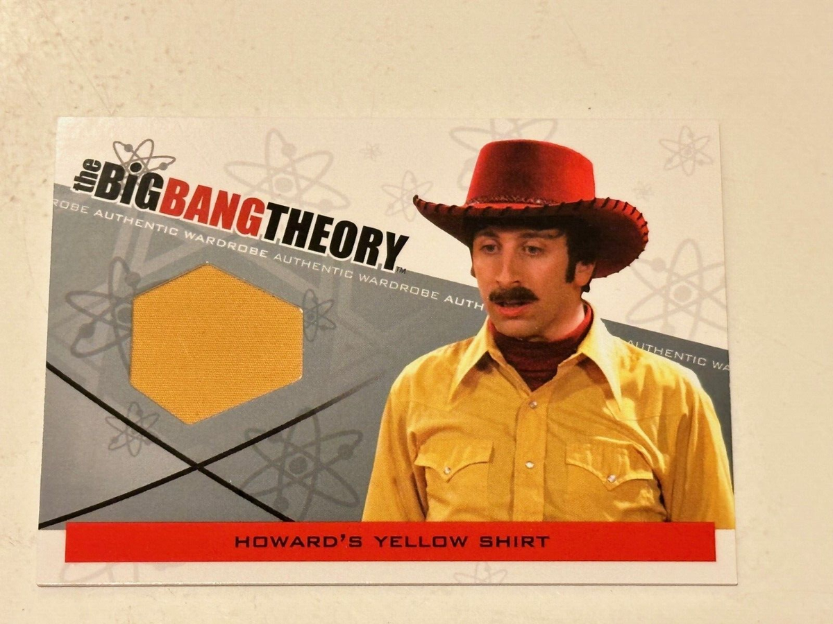 Big Bang Theory Seasons Howard Wolowitz Wardrobe Card M-29