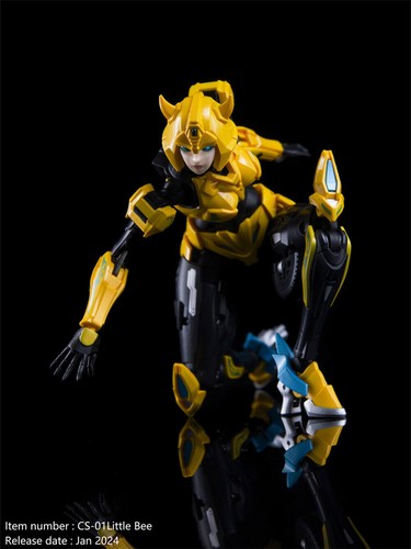 Figura de niña In Stock CollectionSpace CS-01 Transforms Bishoujo Little Bee Mecha - Imagen 16 de 19