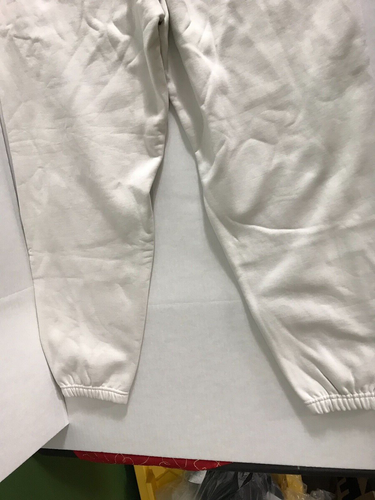 Nike Solo Swoosh Fleece Pants Phantom White CW5460-030 Men’s Size Medium - Picture 8 of 8