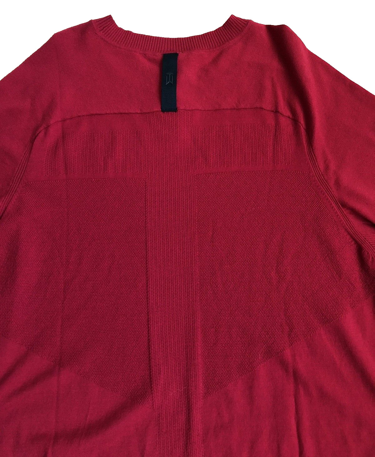 Nike Golf Tiger Woods TW Red White Black Knit Sweater DR5291-687 Men's Sz XL NEW image 9