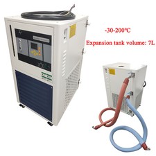 110V 7L Lab High/Low Temperature Cycle Chiller,-30-200℃ Water Baths Machine