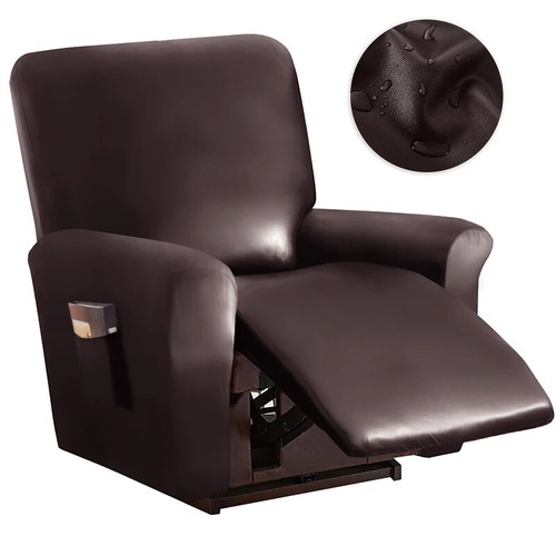 Waterproof Pu Recliner Sofa Cover Elastic Sofa Protector Split Lounge Covers - Picture 19 of 31