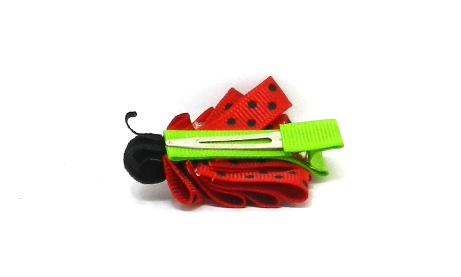 Bearington Collection Lucky Bug Lady Bug Barrettes Juego de 2 #205882 Foto 2 de 3