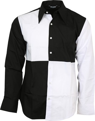 black and white party men's clothing