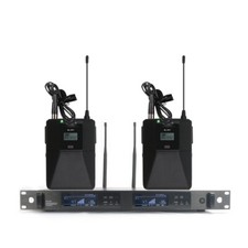 Digital 2 Channel Condense Wireless Microphone System 3 Models Chose Available