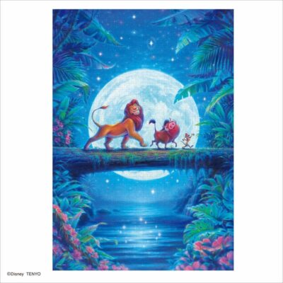 Tenyo Disney Lion King Moonlight HAKUNAMATATA 1000pcs Jigsaw