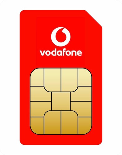 Vodafone NL 5€ karta SIM, do SMS, połączeń, Internetu.