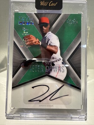 2024 Wild Card Matte Baseball  - Jeter Downs -  Auto 1/1  Rising Heat  